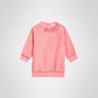 Burberry Burberry Childrens Stencil Logo Print Cotton Sweater Dress, Size: 2y, Pink