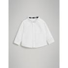 Burberry Burberry Childrens Cotton Oxford Shirt, Size: 6m, White