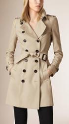 Burberry Double Cotton Twill Trench Coat