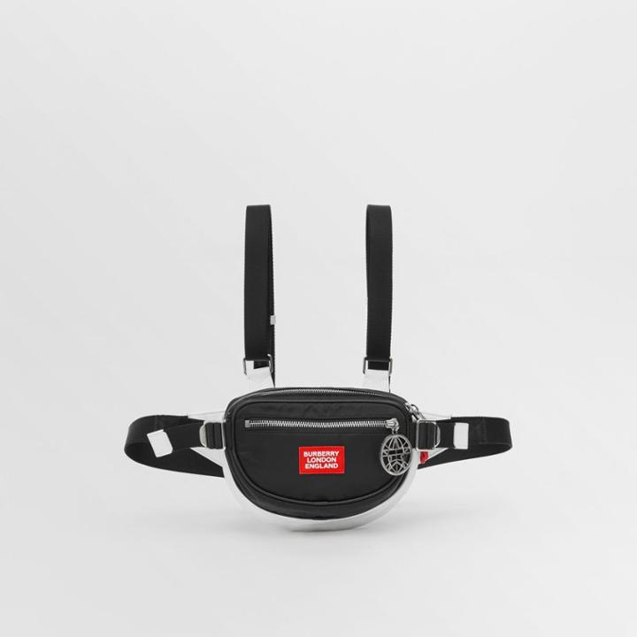Burberry Burberry Logo Appliqu Econyl Cannon Belt Pack, Black