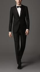 Burberry Classic Fit Wool Mohair Tuxedo