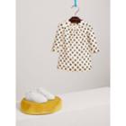 Burberry Burberry Spot Print Cotton Silk A-line Dress, Size: 3y