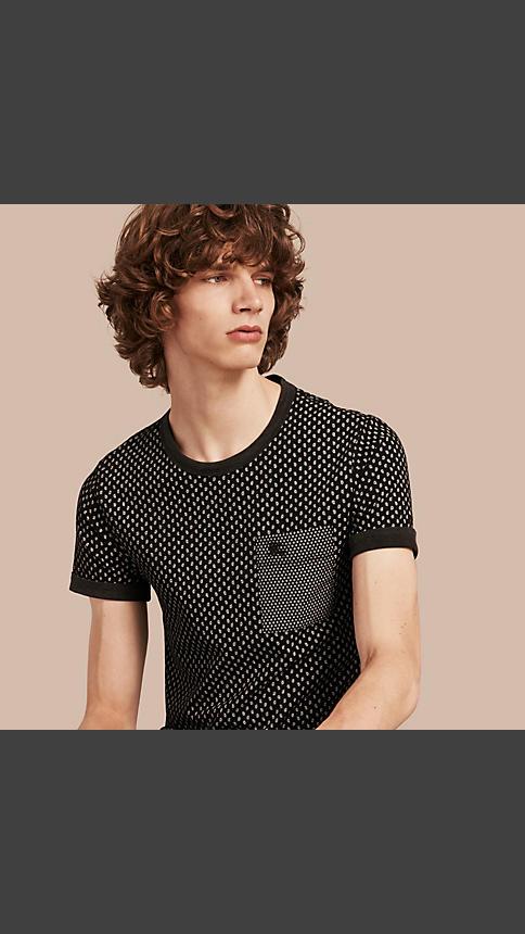 Burberry Paisley Cotton T-shirt
