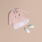 Burberry Burberry Collarless Diamond Quilted Jacket, Size: 3m, Pink