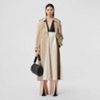 Burberry Burberry Silk-lined Viscose Trench Coat, Size: 0