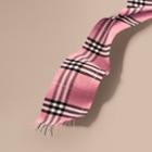 Burberry Burberry The Classic Check Cashmere Scarf, Pink