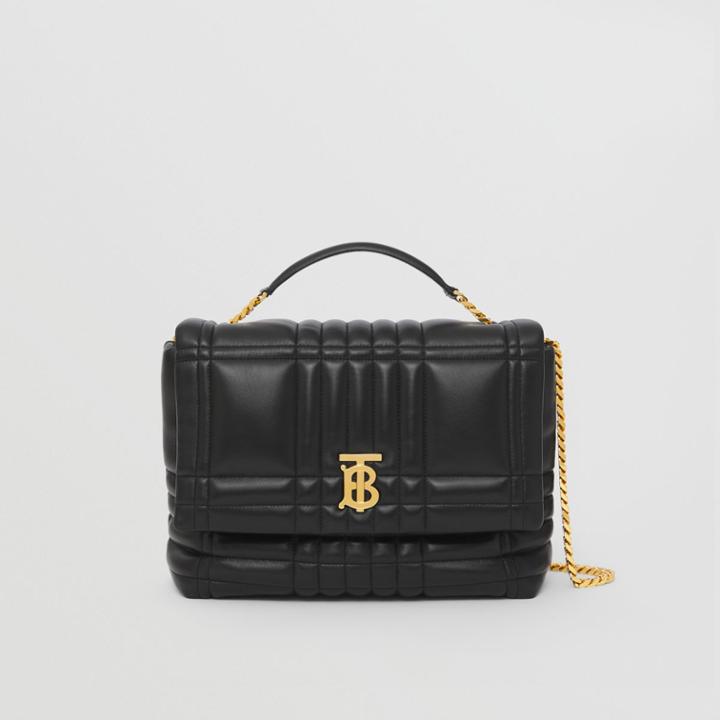 Burberry Burberry Medium Quilted Lambskin Lola Satchel
