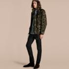Burberry Burberry The Floral Field Jacket, Size: 36, Green