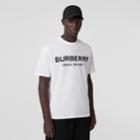 Burberry Burberry Logo Print Cotton T-shirt, Size: Xs, White