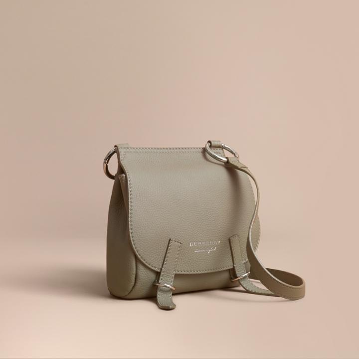 Burberry Burberry The Bridle Crossbody Bag In Deerskin, Green