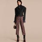 Burberry Corset-inspired Wool Mohair Jacket