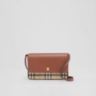 Burberry Burberry Vintage Check And Leather Penny Bag