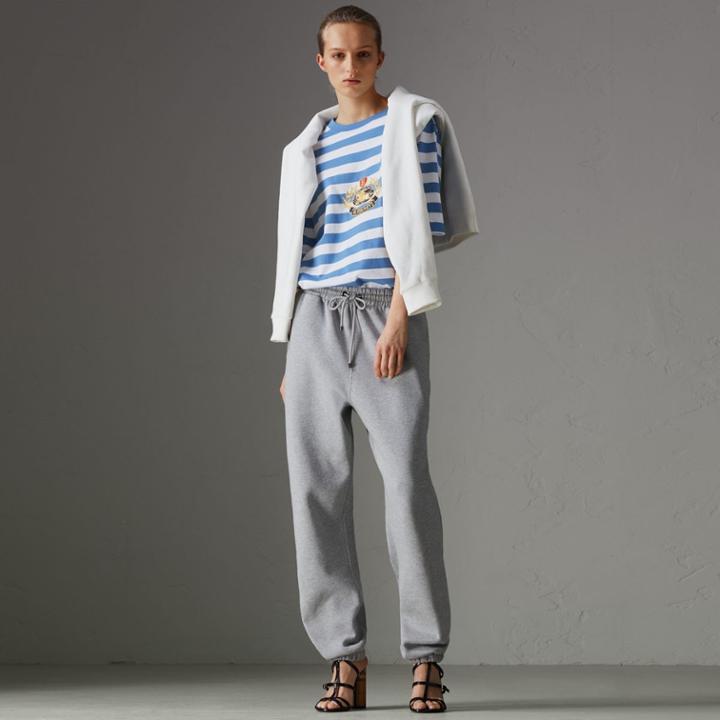 Burberry Burberry Reissued Striped Cotton T-shirt, Size: Xs