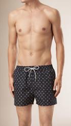 Burberry Spotted Check Lightweight Swim Shorts