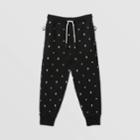Burberry Burberry Childrens Star And Monogram Motif Cotton Jogging Pants, Size: 3y, Black