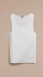Burberry Stretch Cotton Lyocell Vest