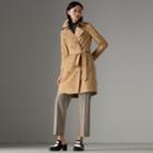Burberry Burberry The Chelsea Heritage Trench Coat, Size: 12, Beige