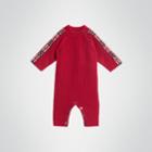 Burberry Burberry Childrens Check Detail Cashmere Jumpsuit, Size: 12m, Red