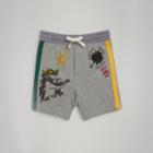 Burberry Burberry Sketch Print Cotton Drawcord Shorts, Size: 6y