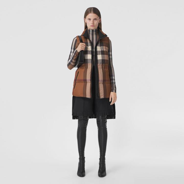 Burberry Burberry Check Puffer Gilet