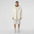 Burberry Burberry Perforated Logo Technical Oversized Parka
