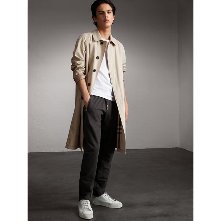 Burberry Burberry Cotton Sweatpants, Size: M, Grey