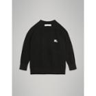 Burberry Burberry Crew Neck Cashmere Sweater, Size: 14y
