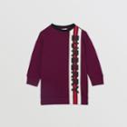 Burberry Burberry Childrens Logo Print Jersey Sweater Dress, Size: 14y, Red