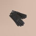 Burberry Cashmere Lined Lambskin Gloves