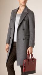 Burberry Prorsum Cashmere Wool Blend Topcoat