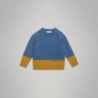 Burberry Burberry Childrens Logo Intarsia Cashmere Sweater, Size: 14y, Blue