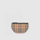 Burberry Burberry Medium Vintage Check Cotton Olympia Pouch - Online Exclusive