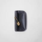 Burberry Burberry The Small Pin Clutch In Satin, Blue