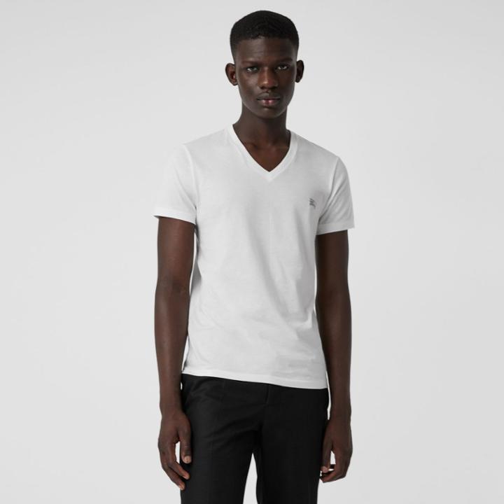 Burberry Burberry Cotton Jersey T-shirt, Size: Xxl, White