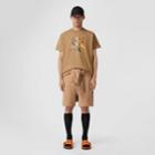 Burberry Burberry Deer Print Cotton Oversized T-shirt, Size: M