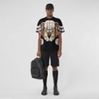 Burberry Burberry Thomas Bear Print Cotton Oversized T-shirt, Size: L