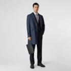 Burberry Burberry Wool Cashmere Lab Coat, Size: 34, Blue
