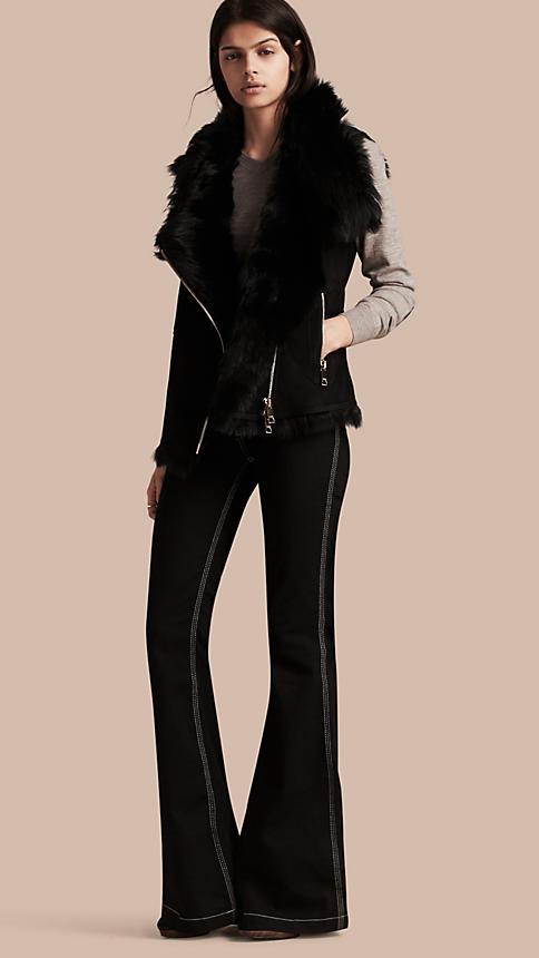 Burberry Shearling Gilet