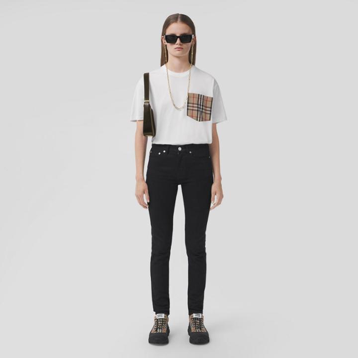 Burberry Burberry Skinny Fit Stretch Japanese Denim Jeans, Size: 25