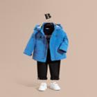 Burberry Burberry Hooded Technical Jacket, Size: 3y, Blue