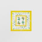 Burberry Burberry Botanical Print Silk Square Scarf, Yellow