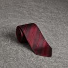 Burberry Burberry Modern Cut Striped Silk Tie, Red