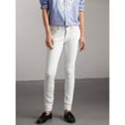 Burberry Burberry Skinny Fit Low-rise White Jeans, Size: 26