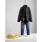 Burberry Burberry Quilted Field Jacket, Size: 14y, Blue