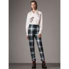 Burberry Burberry Sketch Print Cotton Shirt, Size: 10