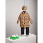 Burberry Burberry Vintage Check Cotton Car Coat, Size: 8y