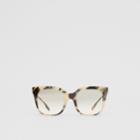 Burberry Burberry Butterfly Frame Sunglasses, Beige