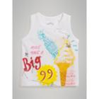 Burberry Burberry Ice-cream Print Cotton Jersey Vest, Size: 12m