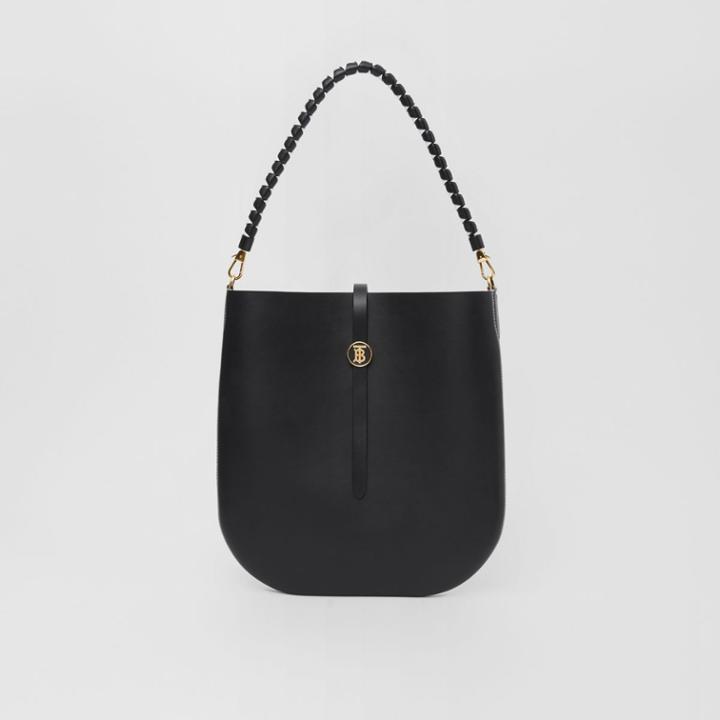 Burberry Burberry Leather Anne Bag, Black