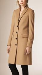 Burberry Tailored Wool Cashmere Coat